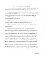 Settlement Agreement