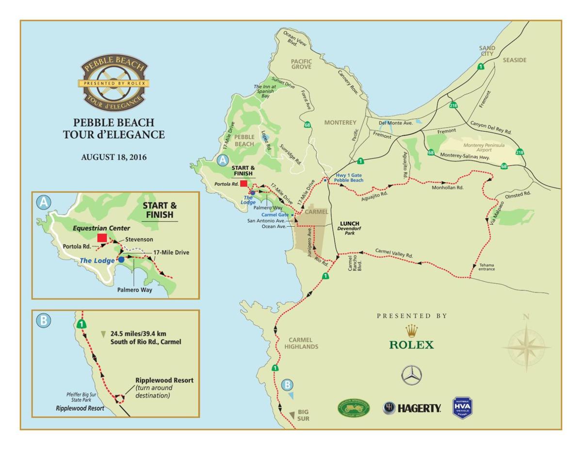 Old Tour Map