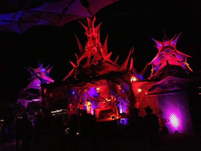 Temple stage at night.JPG