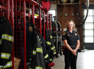 Firefighter, Michele Vaughn, Chief