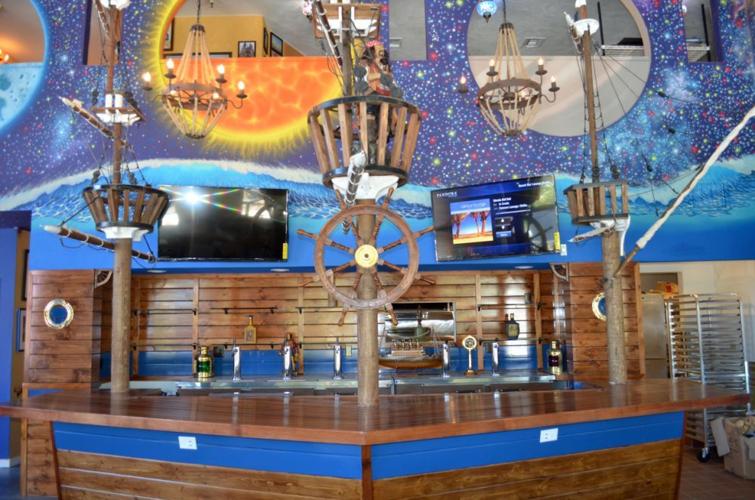 Bay of Pines boat bar (front view)