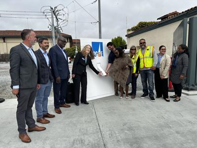 PG&E Monterey substation ceremony