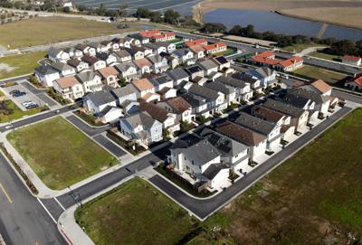 The neighborhoods in East Garrison