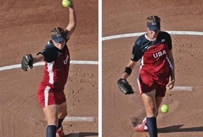 Fire-balling Olympic pitcher and Salinas native Monica Abbott helps celebrate Steinbeck. 0224