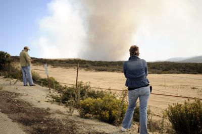 Fort Ord burn creates huge smoke plume