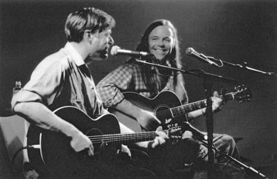 Country musicians Kieran Kane and Kevin Welch play against Nashville type.  