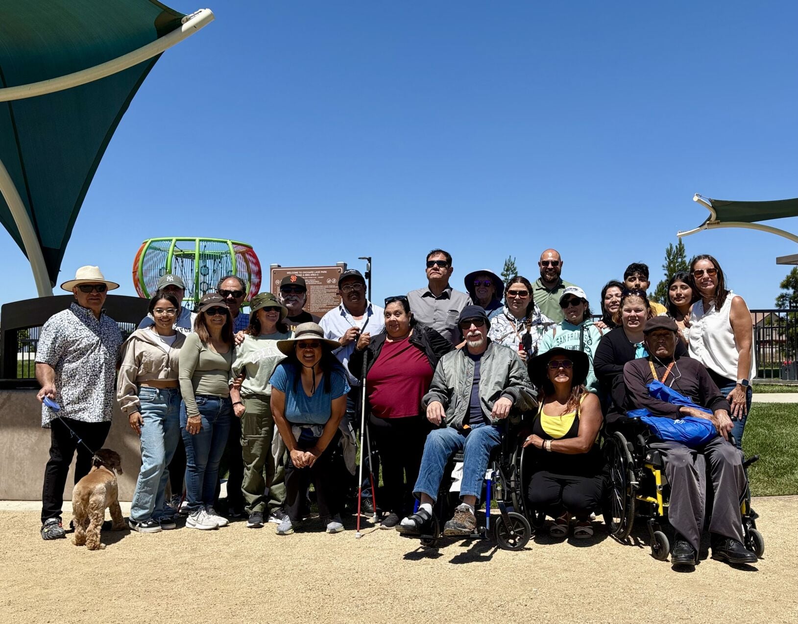 Blind and Visually Impaired Center Barbecue