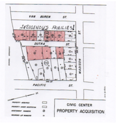 Eminent domain proceedings in 1956.