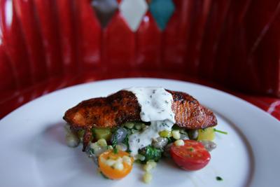blackened salmon