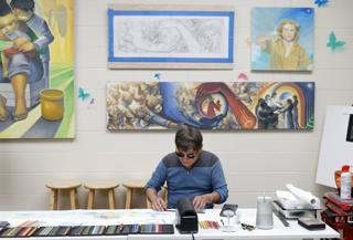 Dozens of art pieces are on display in County of Monterey buildings.