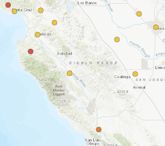 Air monitoring Aug. 18