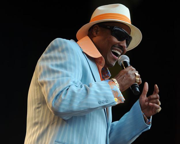 Soulful croons and sharp rhythm heat up a cloudy day during the Monterey Bay Blues Festival.  