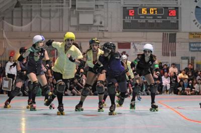 The smokingest sport in town, roller derby, readies for a fast-moving rematch in Marina.  