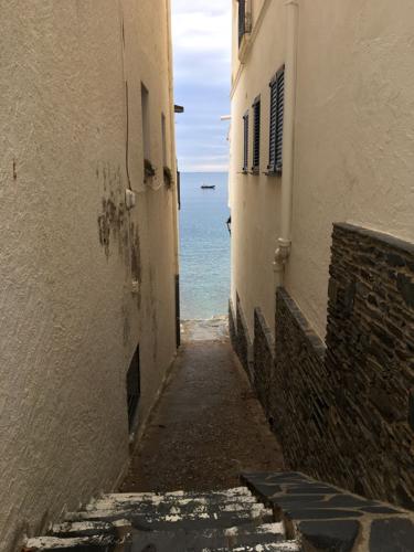 Cadaques Alley to Sea