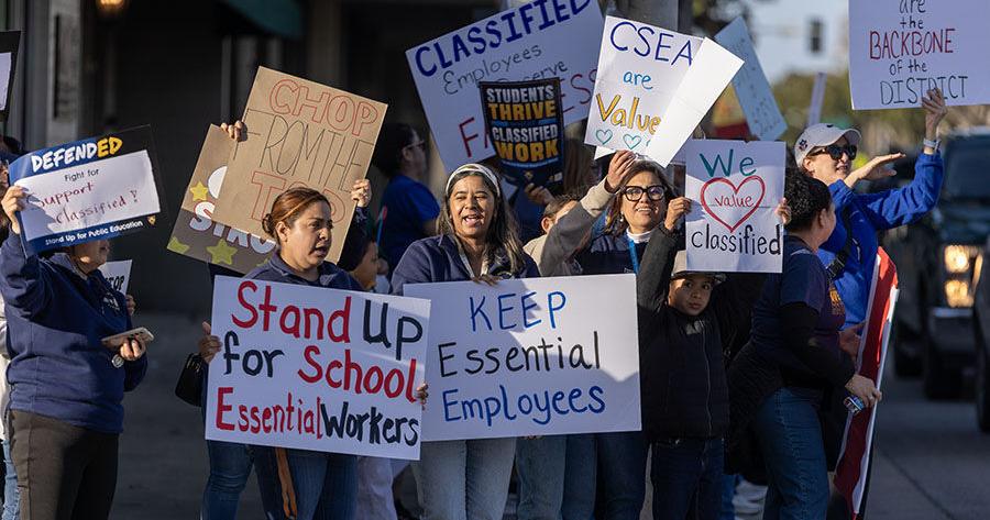 Salinas City Elementary board approves eliminating 61 full-time classified positions.