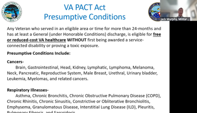 PACT Act screening