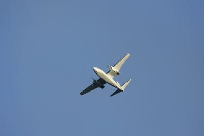 Plane over Big Sur