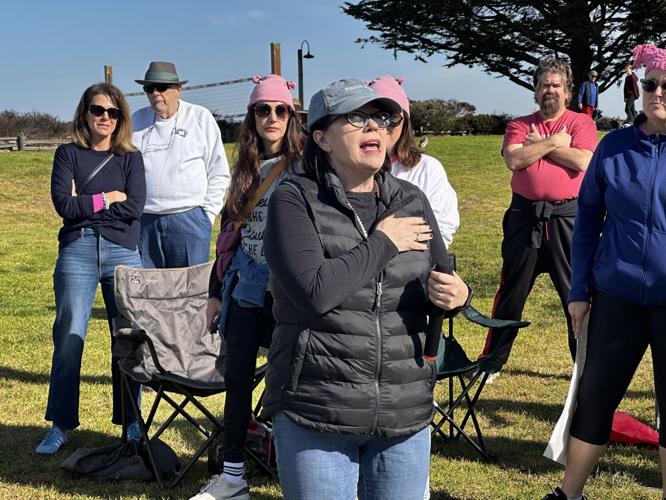 Esther Hobbs Women's March Monterey Bay