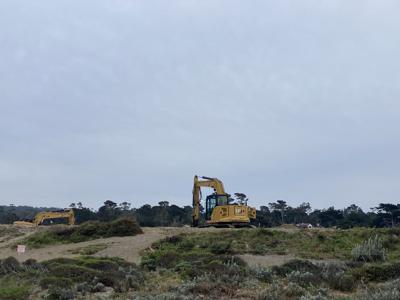 Renovation at Spanish Bay