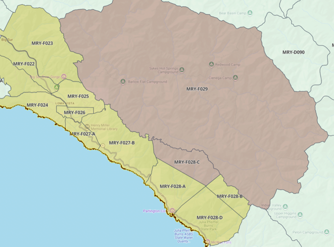 Evac map