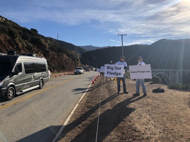 Big Sur Pledge Signs