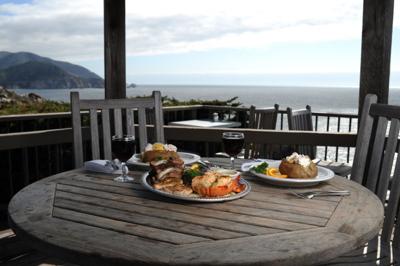 Rocky Point Restaurant food w/ view (copy)