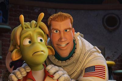 Alien Territory: Dogs have the best of it in latest sci-fi parody.  