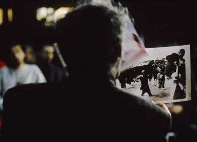 Legendary French director Jean-Luc Godard’s <i>Notre Musique</i> is a fractured meditation on war.  
