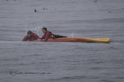 Moss Landing kayakers