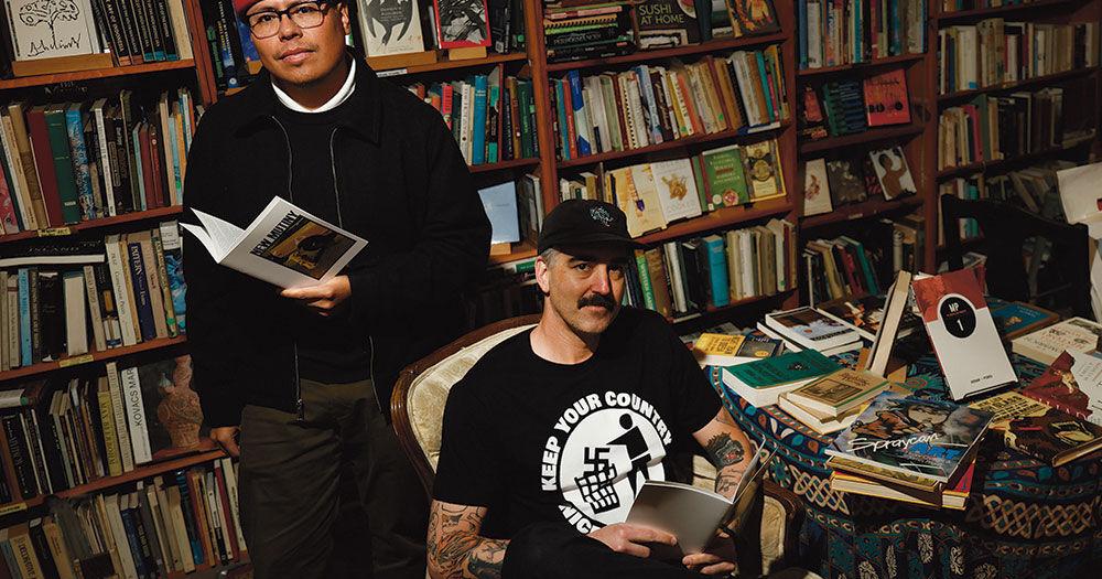 Two local skateboarders publish a new zine of short stories inspired by photos with no context.