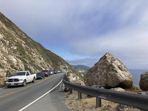 Image for display with article titled Limited Access on Highway 1 Creates Hardship, but Also Some Magic, in Big Sur.
