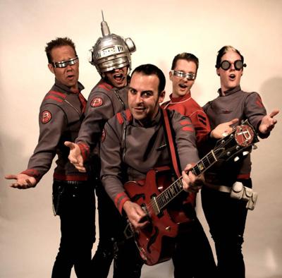 The Phenomenauts use talent and subterfuge to get top gigs., Music