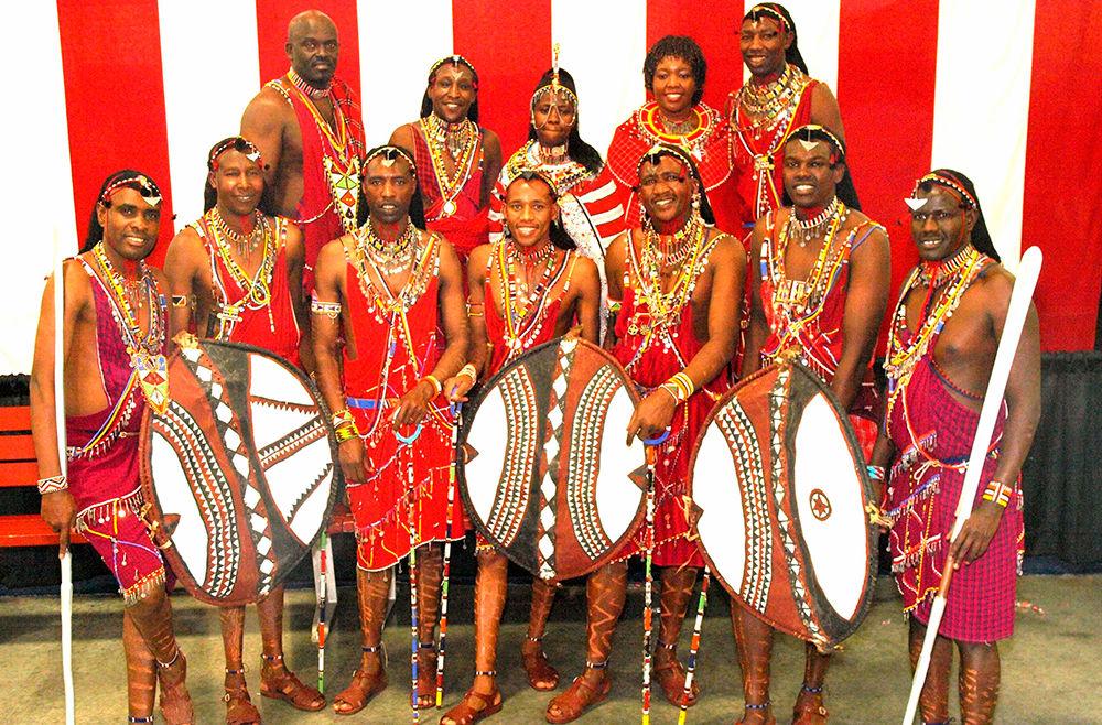 A Maasai dance troupe floods the Peninsula with their beautiful culture