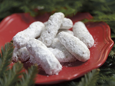 Christmas Pecan Logs Recipe 