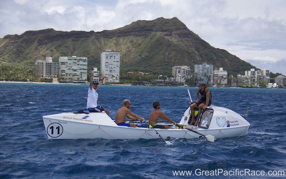 Uniting Nations is first boat to row from Monterey to Hawaii in Great