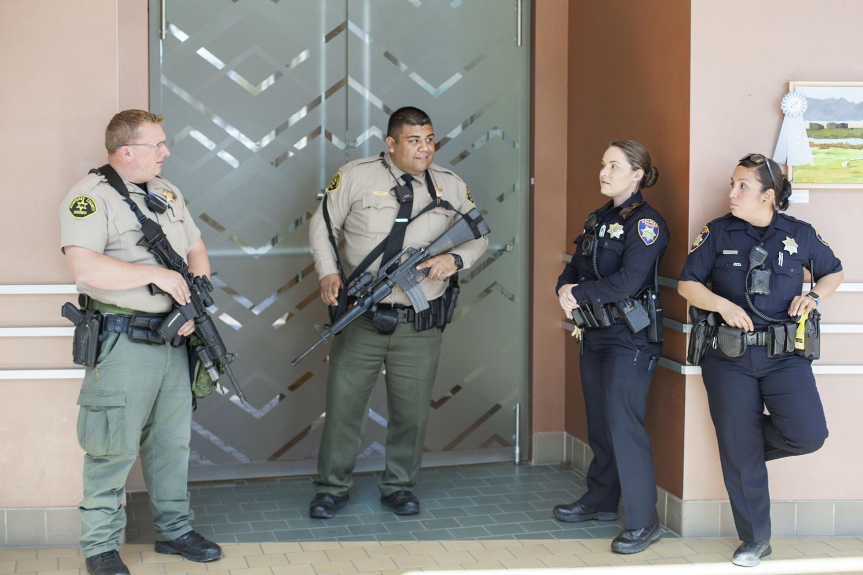 Threats of violence interrupt county government for second day in a row ...