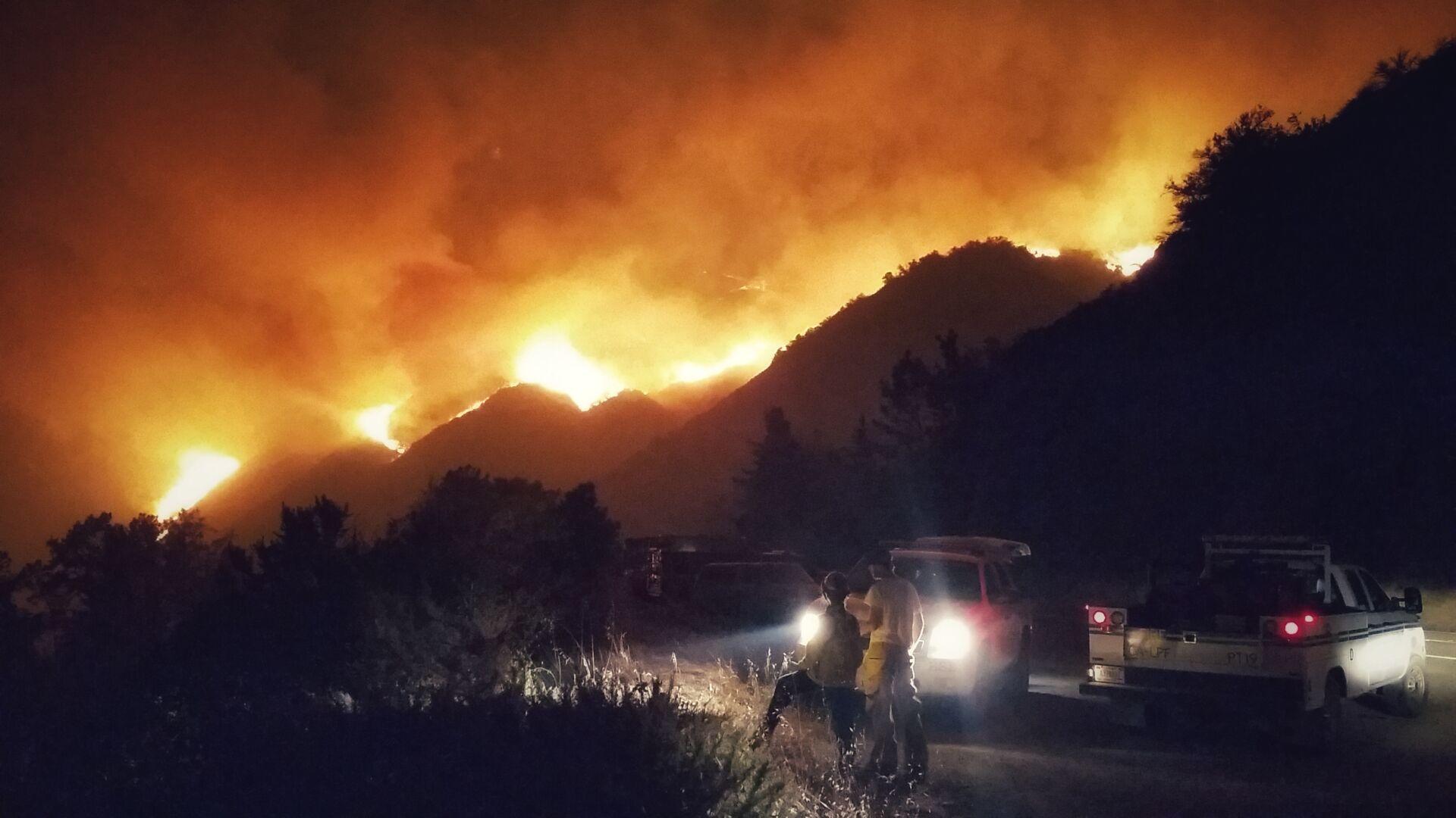 Dolan Fire In Big Sur Burns 2 500 Acres Overnight Sheriff S Deputies Arrest An Arson Suspect News Montereycountyweekly Com