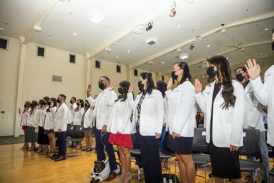 CSUMB white coat ceremony.