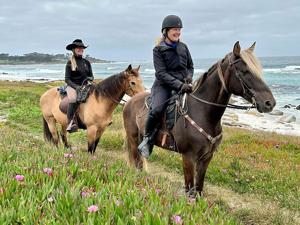 Image for display with article titled Horse Lovers Ask Pebble Beach Company to Compromise in Lieu of Closing Its Equestrian Center.