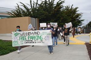 Image for display with article titled CSUMB Students Demand Free Parking, Call for Educational Equity