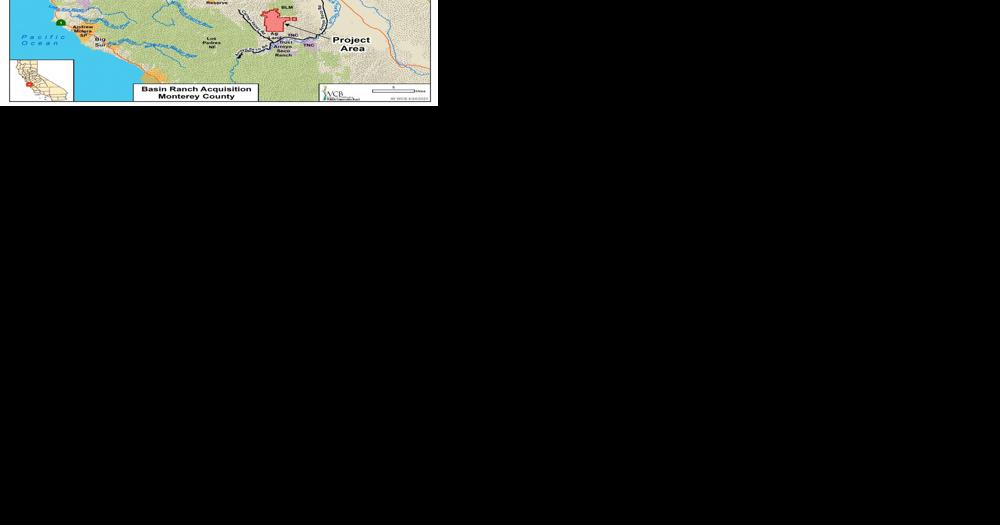 Big Sur Land Trust seeks state funds for a 5,105-acre acquisition near Arroyo Seco. - Vimarsana News