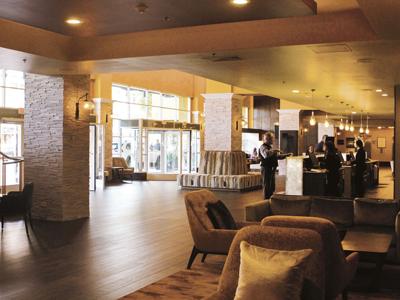 Edible Two Major Restaurants Open In Downtown Monterey Eat The Reinvention Of Monterey Marriott S Great Room Including New Bar And Restaurant Syncs With A Boom In Downtown Patios Ongoing Remodel