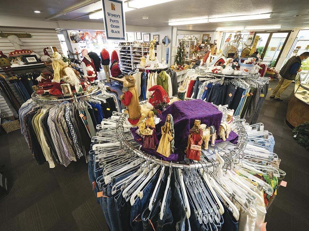 Secondhand shopping doubles as philanthropic support at many local