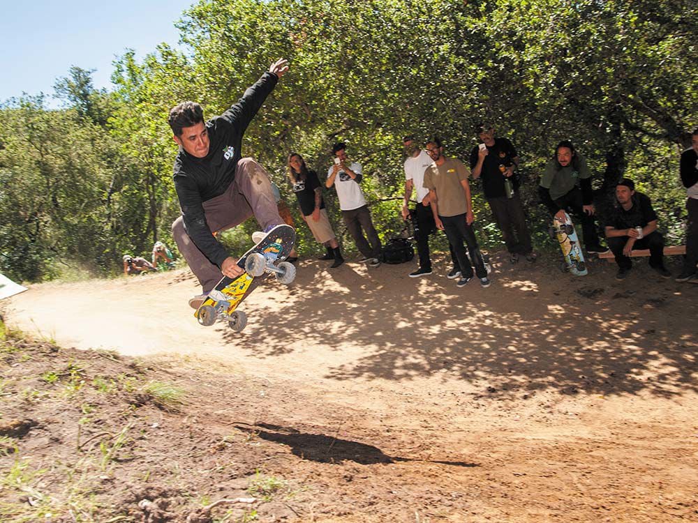 A Monterey man takes his off-road skateboard wheels global, and