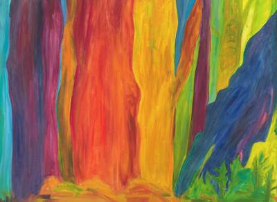 “Resilience in Rainbow Forest” by Elizabeth Murray