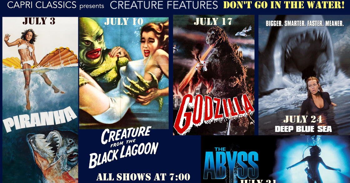 Creature Features in July at Capri Theatre | The Whirl ...
