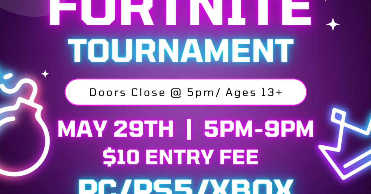 Montgomery Parks and Recreation Announces Fortnite Tournament At Chisholm Community Center