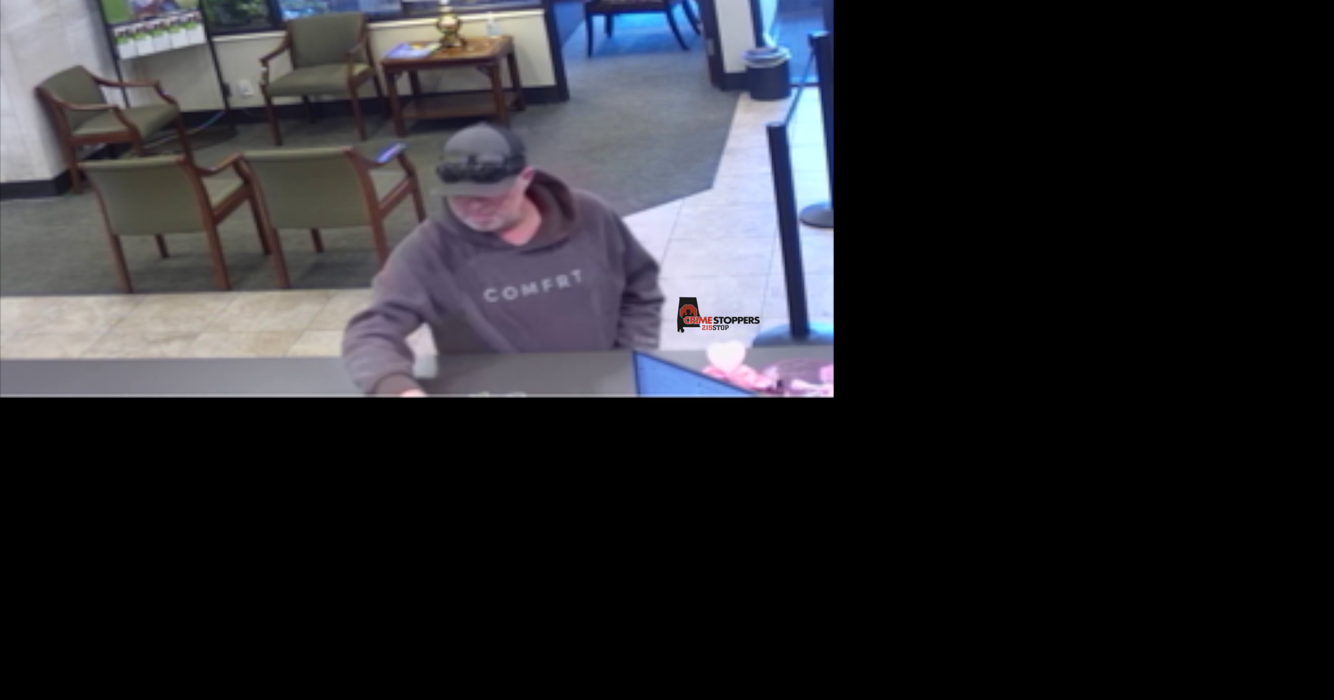Montgomery Police Seek Suspect In Bank Robbery | Crime ...