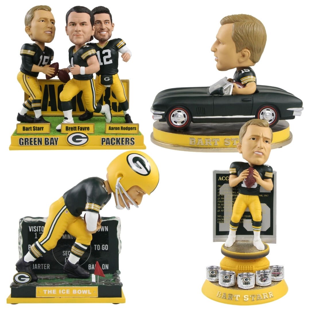 Montgomery native Bart Starr honored with special bobblehead set