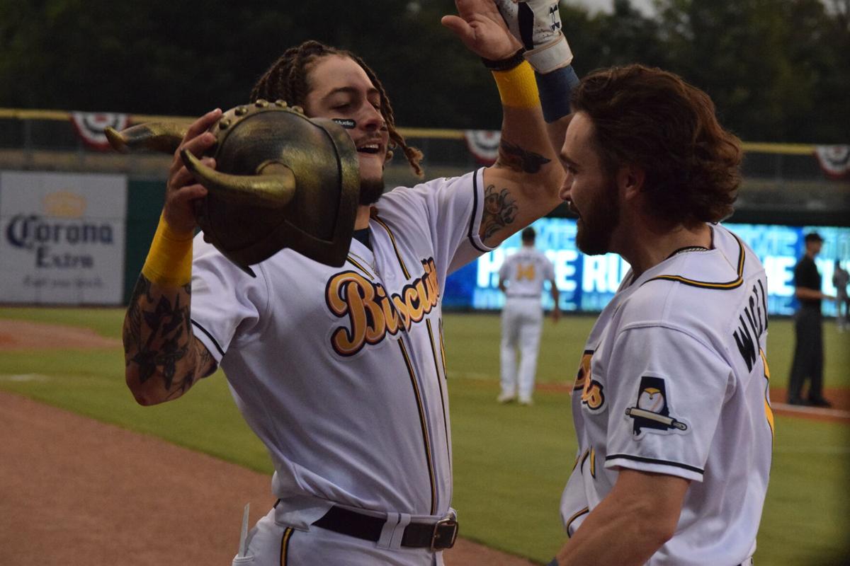 Biscuits grab first game in Southern League South Division series